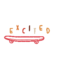 Excited Animation Sticker
