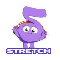 Stretching Hands Up Sticker by Mood Magic