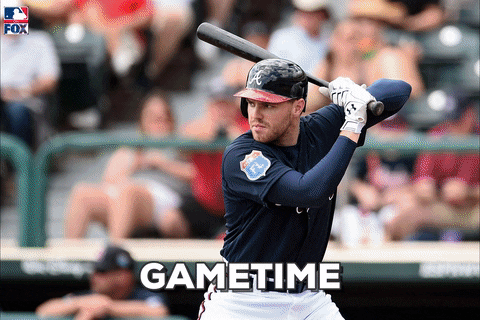 Atlanta Braves GIF by FOX Sports: Watch. Enjoy. Repeat.