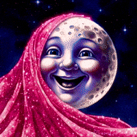 Full Moon Humour GIF by TresorsDuMonde.ca