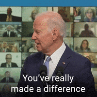 You've made a difference in peoples' lives.