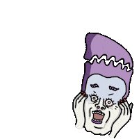 Scream Sticker