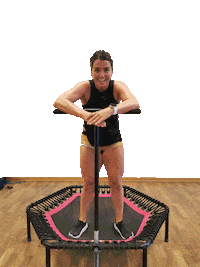 Fitness Jumping Sticker by Sanden Treningssenter