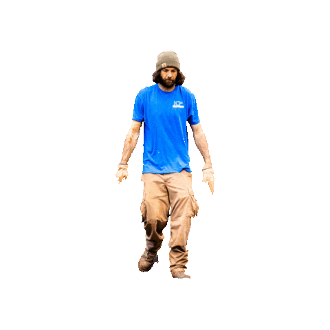 Blue Collar Beanie Sticker by JC Property Professionals