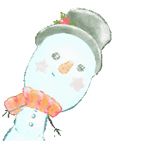 Snowman Sticker