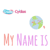 baby boy hello Sticker by Cycles Baby