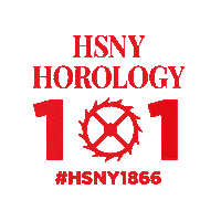 horologicalsocietyofny watches hsny hsny1866 horological Sticker