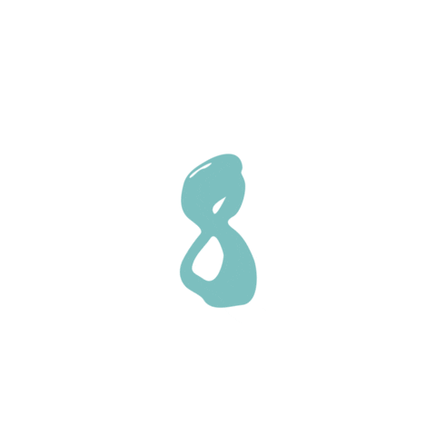 Date Number Sticker by Backen.de
