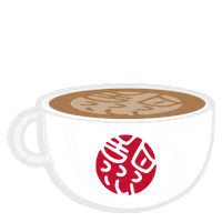 Steam Latte Sticker by Sweetwaters Coffee & Tea