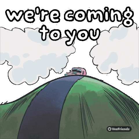 Come On My Way Sticker by VeeFriends