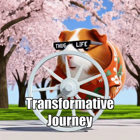 Wisdom Journey GIF by Guinea Gambino