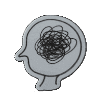 Confused Mind Sticker