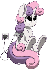 My Little Pony Robot Sticker