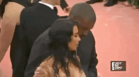 kim kardashian kanye GIF by E!