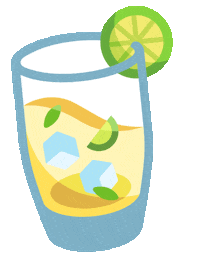 Summer Drink Sticker by Saunders & Associates