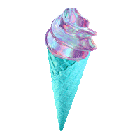 Melting Ice Cream Sticker