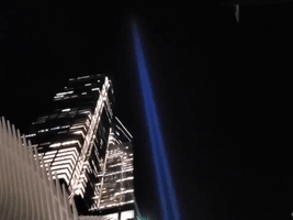 Light Installation Beams into New York Skyline to Honor 9/11 Victims