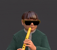 Sunglasses Playing GIF