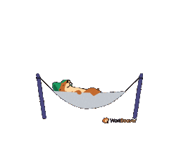 Taking A Nap Sleeping Sticker by WorkBeaver