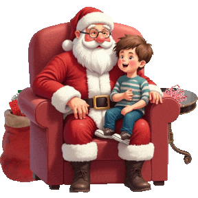 Santa Claus Sticker