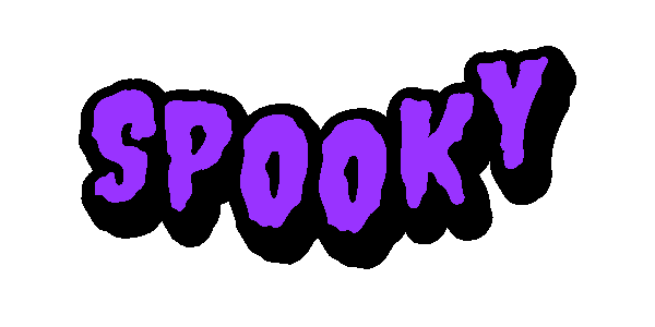 Spooky Sticker