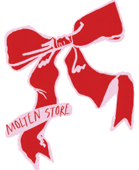 Christmas Pink Sticker by Molten Store