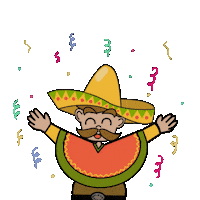 Celebrate Cinco De Mayo Sticker