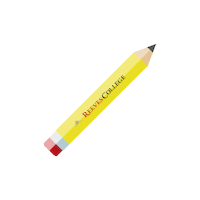 ReevesCollege writing pencil homework schoolwork Sticker