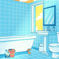 surf duck GIF by Dan Blaushild