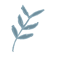 josiebivens blue abstract plant plants Sticker