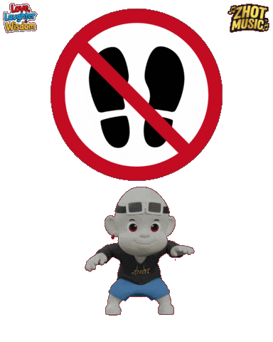 Stay Out No Entry Sticker by Zhot