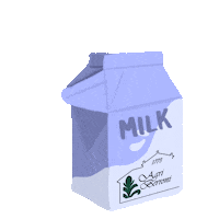 Milk Sticker by Agri Berroni