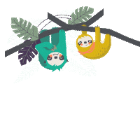 Sloth Newin Sticker by Close Parent