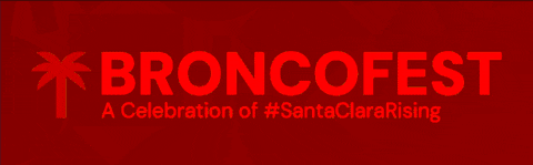 Broncofest GIF by SantaClaraUniversity