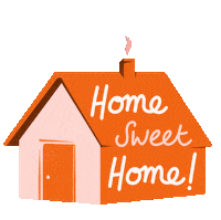 jenleembruggen illustration home house new home Sticker
