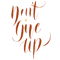 monamarilyn today dont give up supporting daily life Sticker