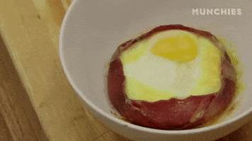 breakfast egg GIF by Munchies
