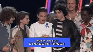 stranger things cast GIF by MTV Movie & TV Awards