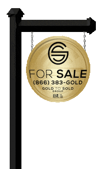goldtosold sign goldtosold Sticker