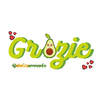 Italy Thank You Sticker by sicilia avocado