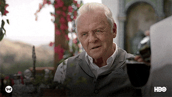 Anthony Hopkins Spill GIF by Westworld HBO