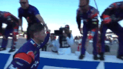 excited denny hamlin GIF by NASCAR