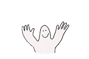 Ghost Friendly Monster Sticker by Clarin