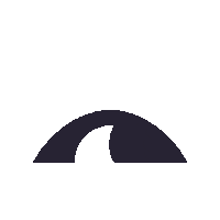 apolondon purple eye shape apo Sticker