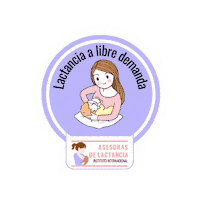 Mama Breastfeeding Sticker by Asesoras De Lactancia