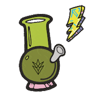Bong Sticker by Cosechalibre