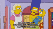 Happy Maggie Simpson GIF by The Simpsons