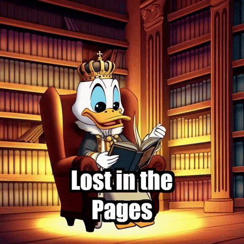 Books Reading GIF by sirduckbeth