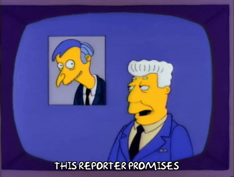 Season 3 Newscast GIF by The Simpsons