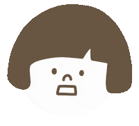 Girl Wow Sticker